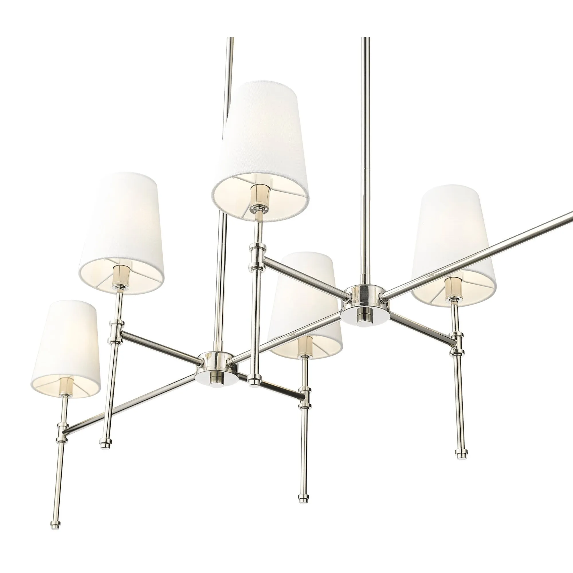 Millennium Lighting 16506 Adorra 6 Light 48 Wide Linear Chandelier