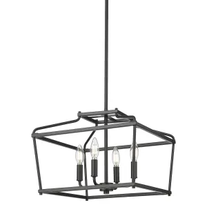 Millennium Lighting 19104 Nellita 4 Light 16 Wide Pendant