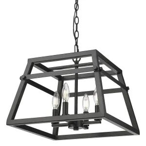 Millennium Lighting 19304 Tellsa 4 Light 16 Wide Pendant