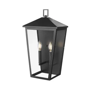Millennium Lighting 198102 Munger 2 Light 20 Tall Outdoor Wall Sconce