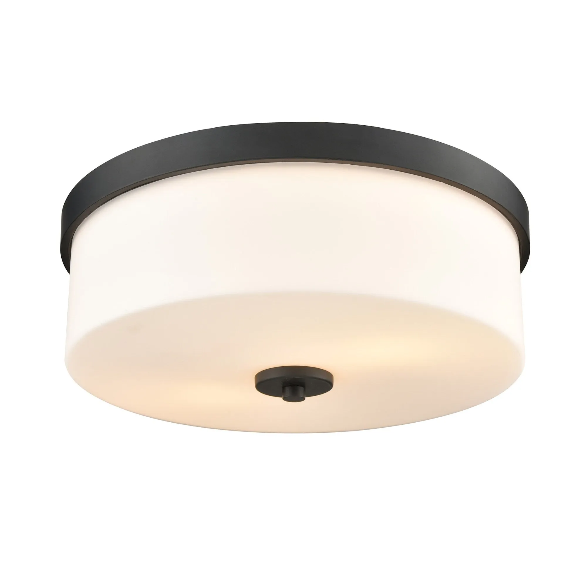 Millennium Lighting 214102 Laphia 2 Light 14 Wide Flush Mount Drum