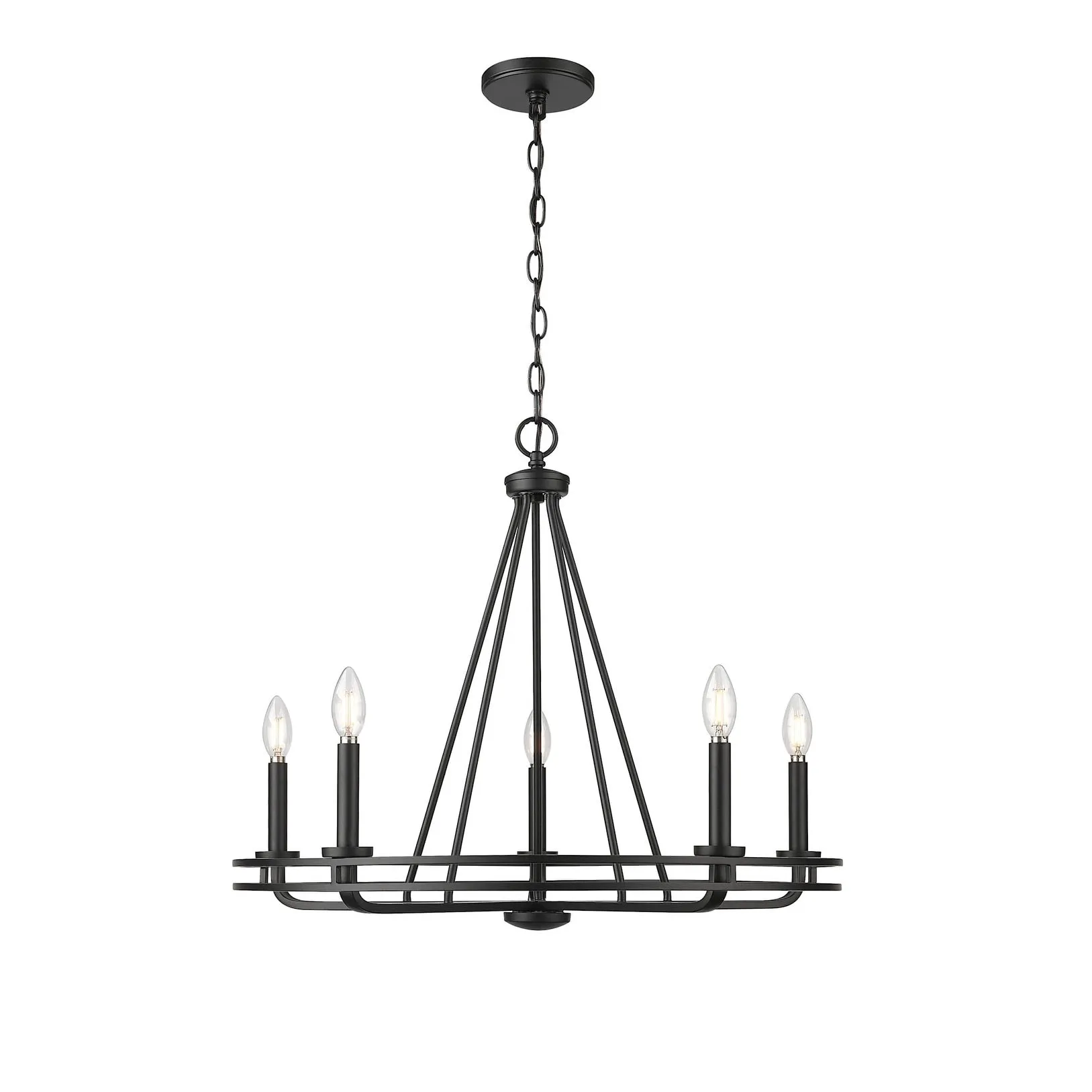 Millennium Lighting 21605 Jody 5 Light 27 Wide Pillar Candle Style