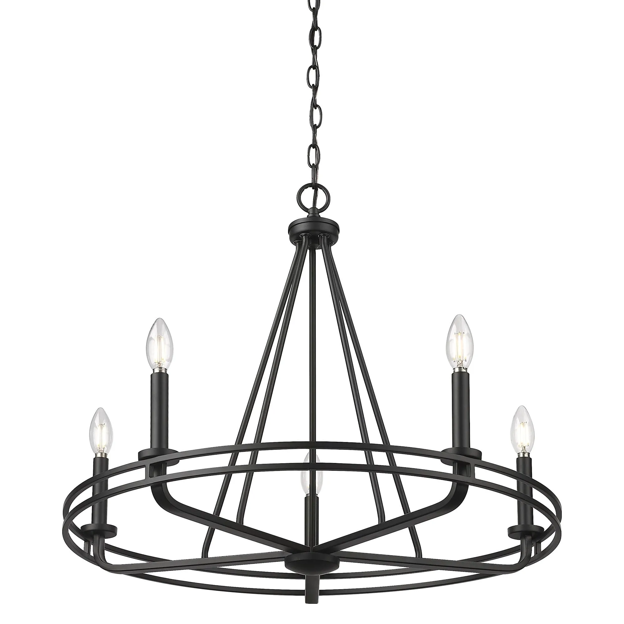 Millennium Lighting 21605 Jody 5 Light 27 Wide Pillar Candle Style
