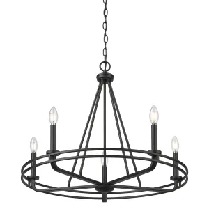 Millennium Lighting 21605 Jody 5 Light 27 Wide Pillar Candle Style