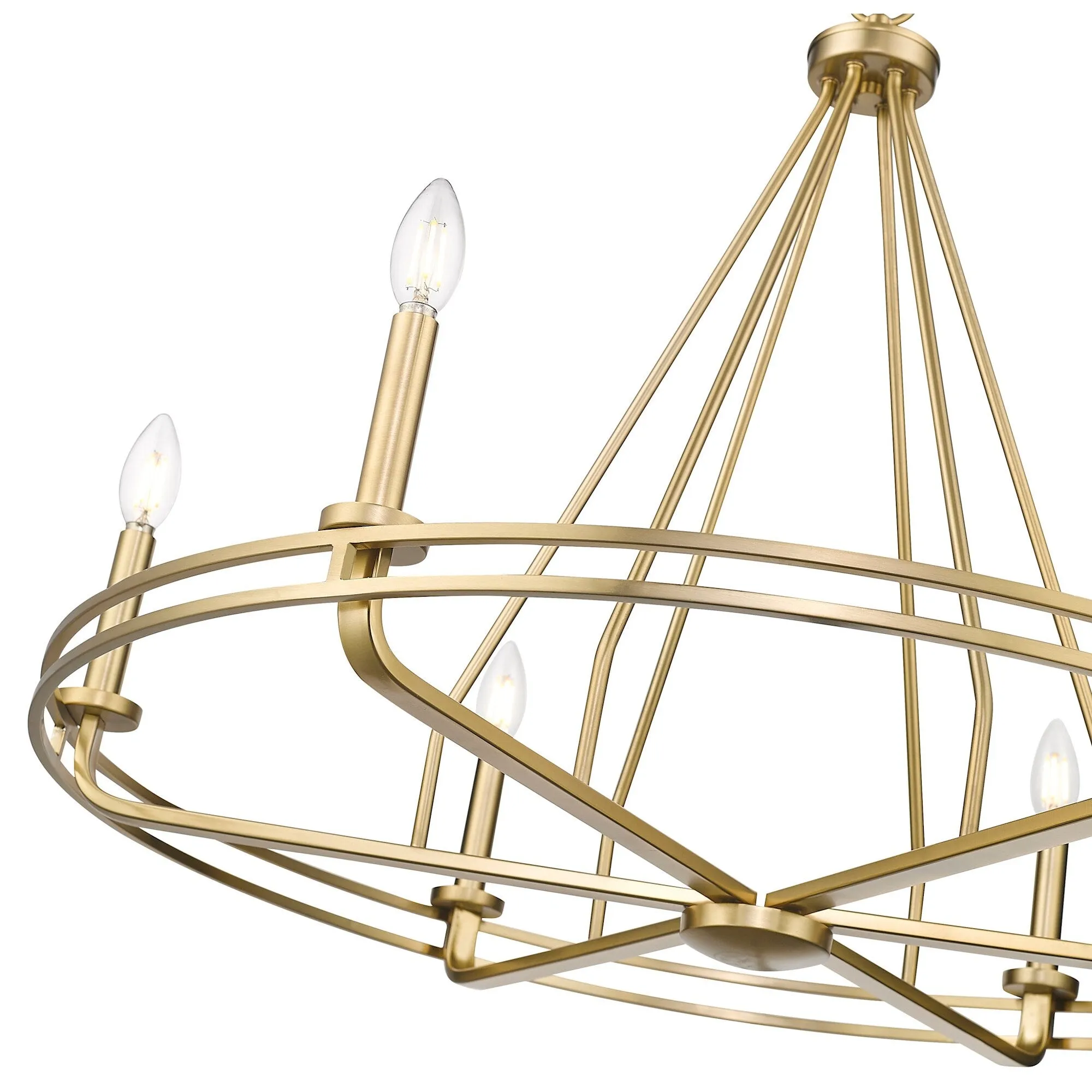 Millennium Lighting 21606 Jody 6 Light 33 Wide Pillar Candle Style