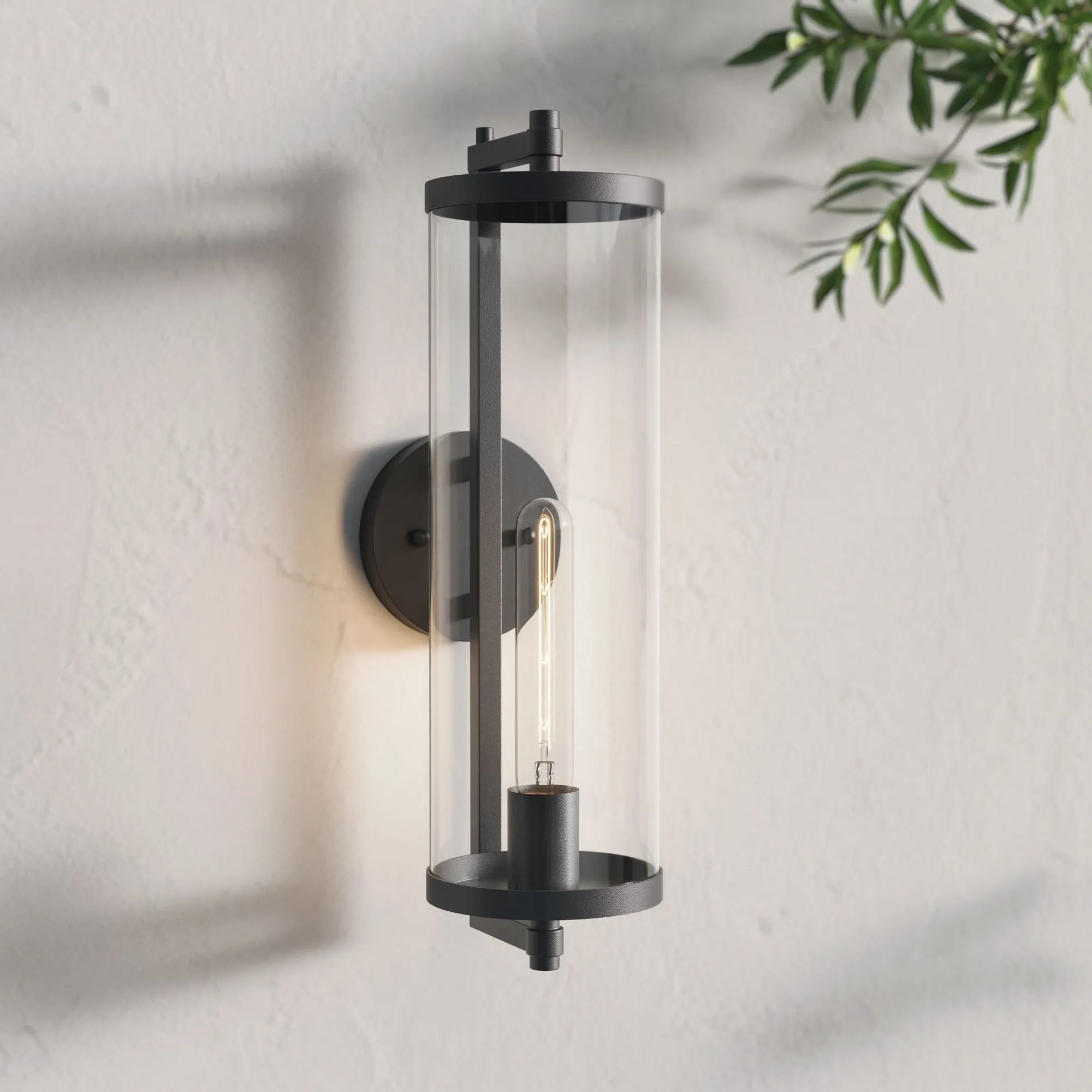 Millennium Lighting 240101 Beckham 18 Tall Outdoor Wall Sconce with