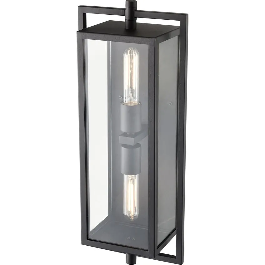 Millennium Lighting 250002 Rankin 2 Light 20 Tall Outdoor Wall Sconce
