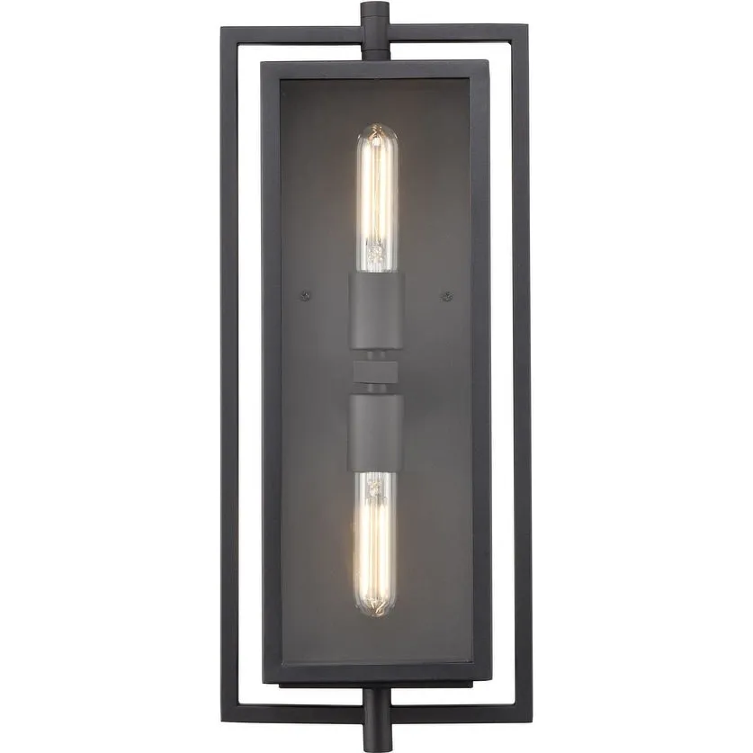 Millennium Lighting 250002 Rankin 2 Light 20 Tall Outdoor Wall Sconce