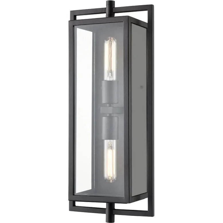 Millennium Lighting 250002 Rankin 2 Light 20 Tall Outdoor Wall Sconce