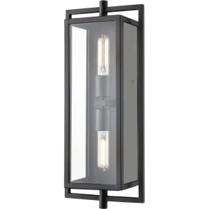 Millennium Lighting 250002 Rankin 2 Light 20 Tall Outdoor Wall Sconce