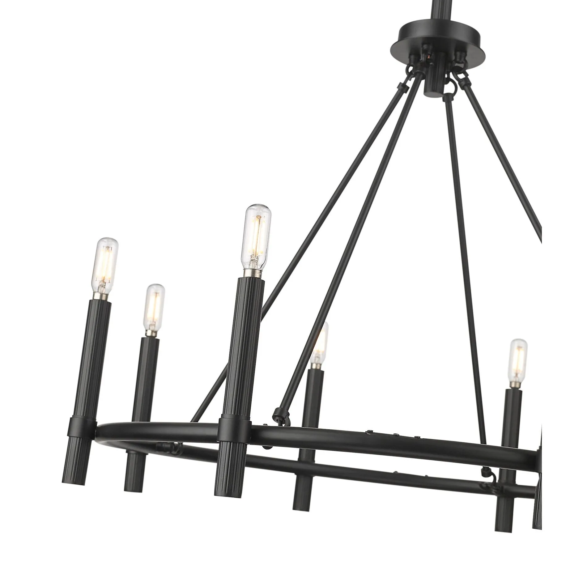 Millennium Lighting 25608 Skyva 8 Light 30 Wide Pillar Candle Style