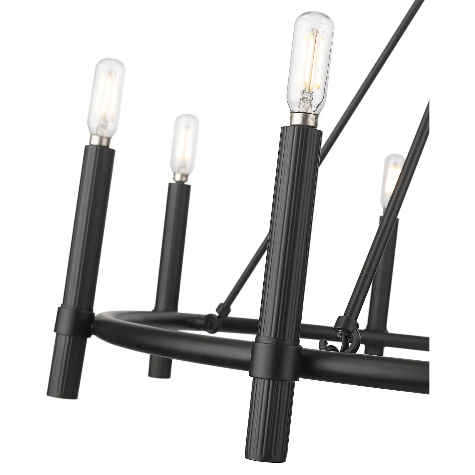 Millennium Lighting 25608 Skyva 8 Light 30 Wide Pillar Candle Style