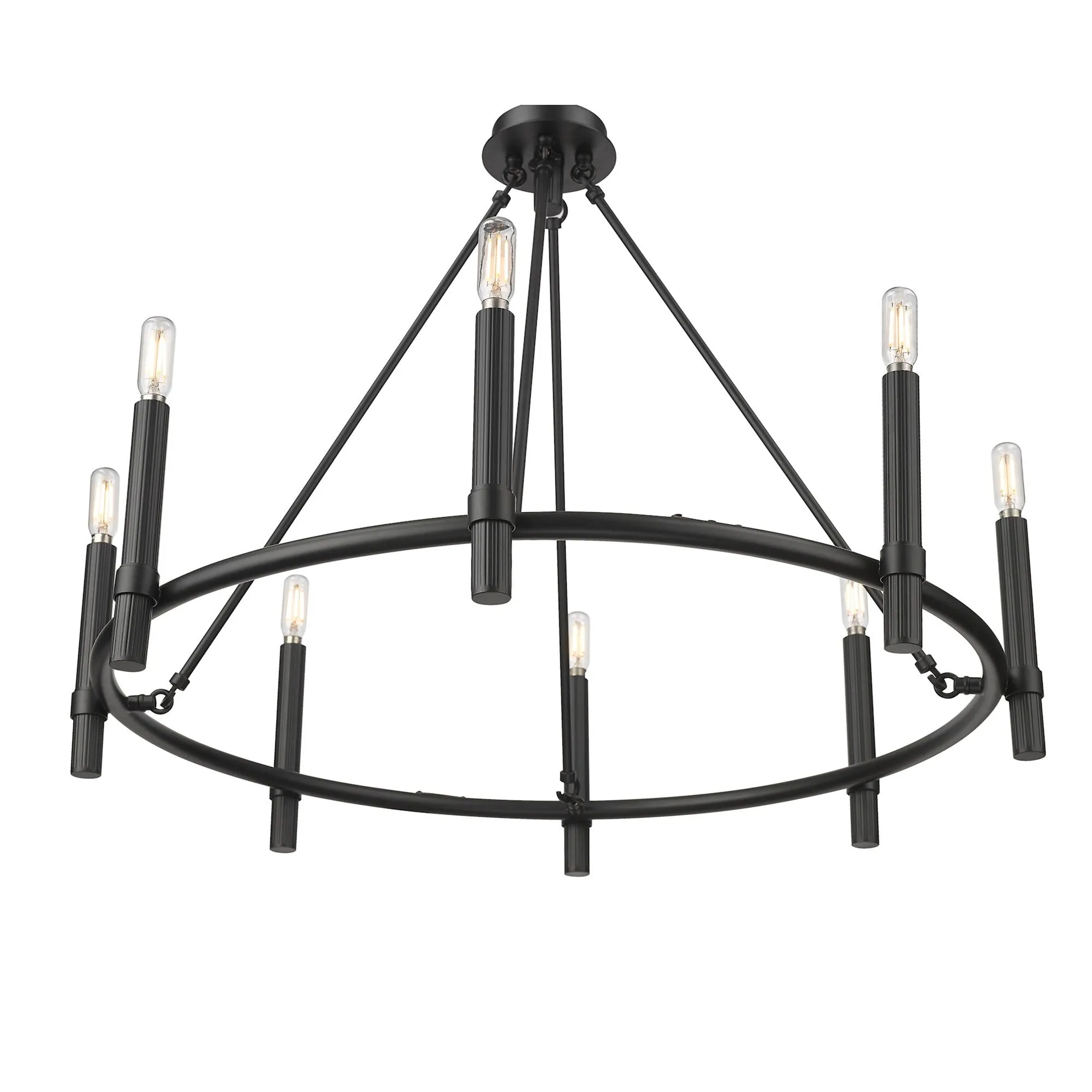 Millennium Lighting 25608 Skyva 8 Light 30 Wide Pillar Candle Style