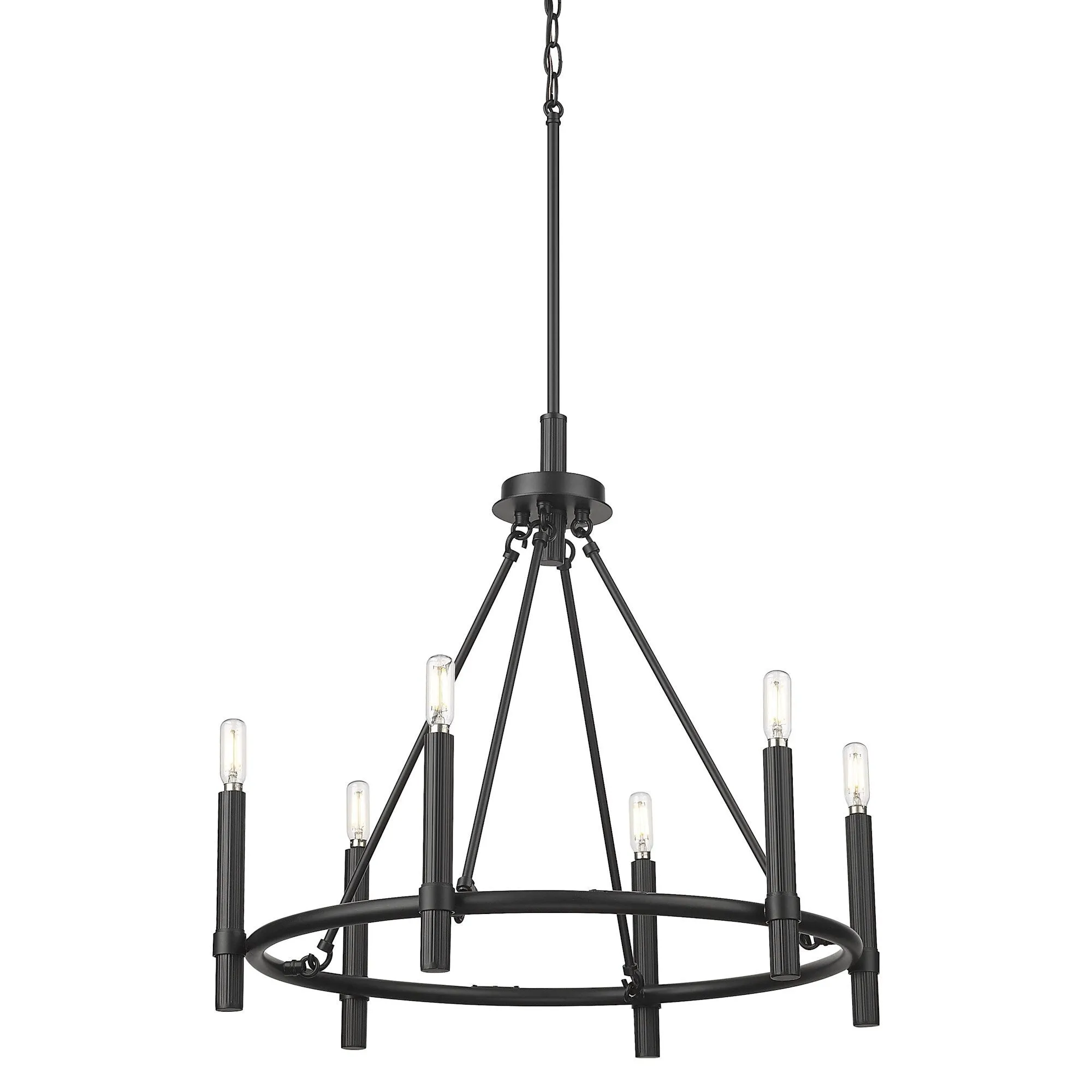 Millennium Lighting 25656 Skyva 6 Light 25 Wide Pillar Candle Style