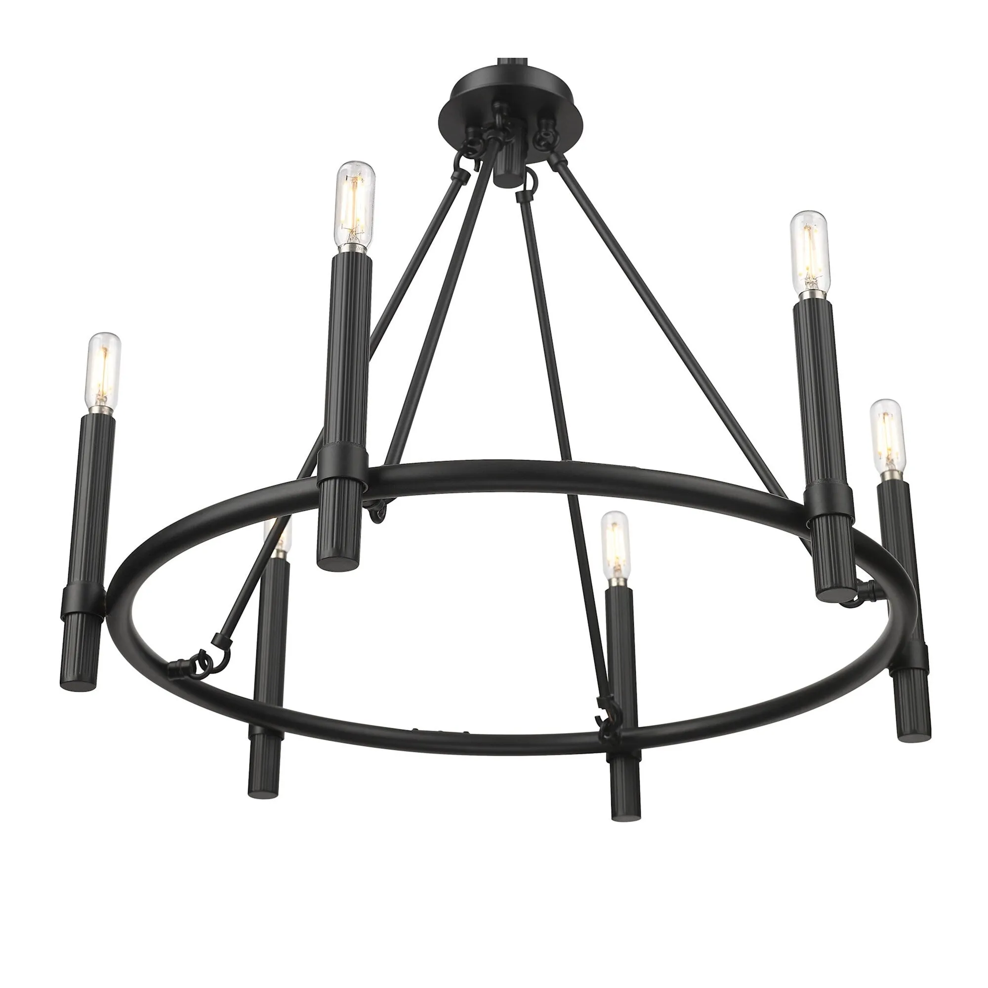 Millennium Lighting 25656 Skyva 6 Light 25 Wide Pillar Candle Style