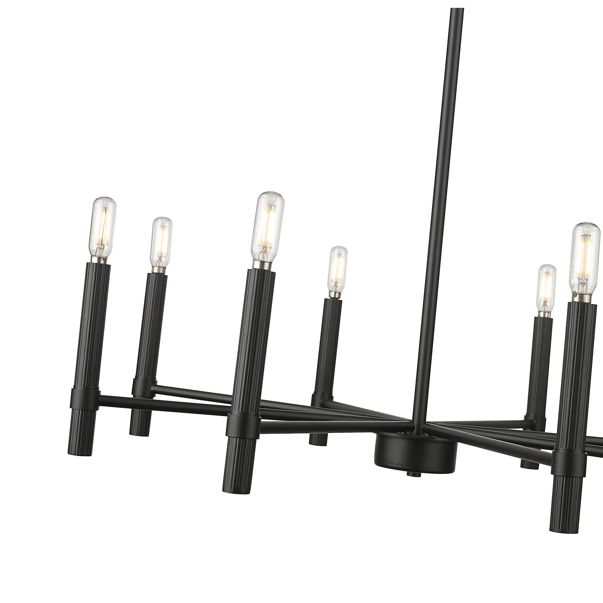 Millennium Lighting 25708 Skyva 8 Light 31 Wide Pillar Candle Style