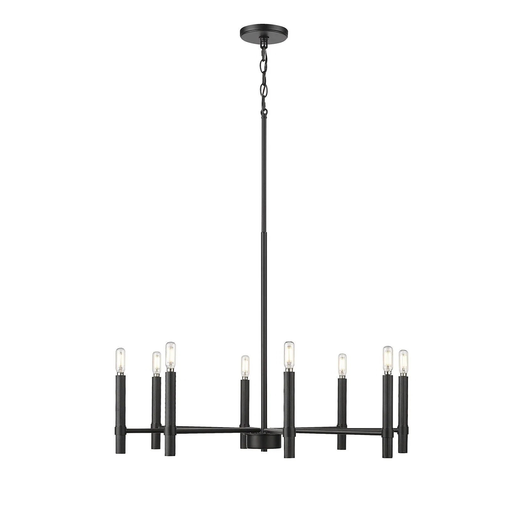 Millennium Lighting 25708 Skyva 8 Light 31 Wide Pillar Candle Style