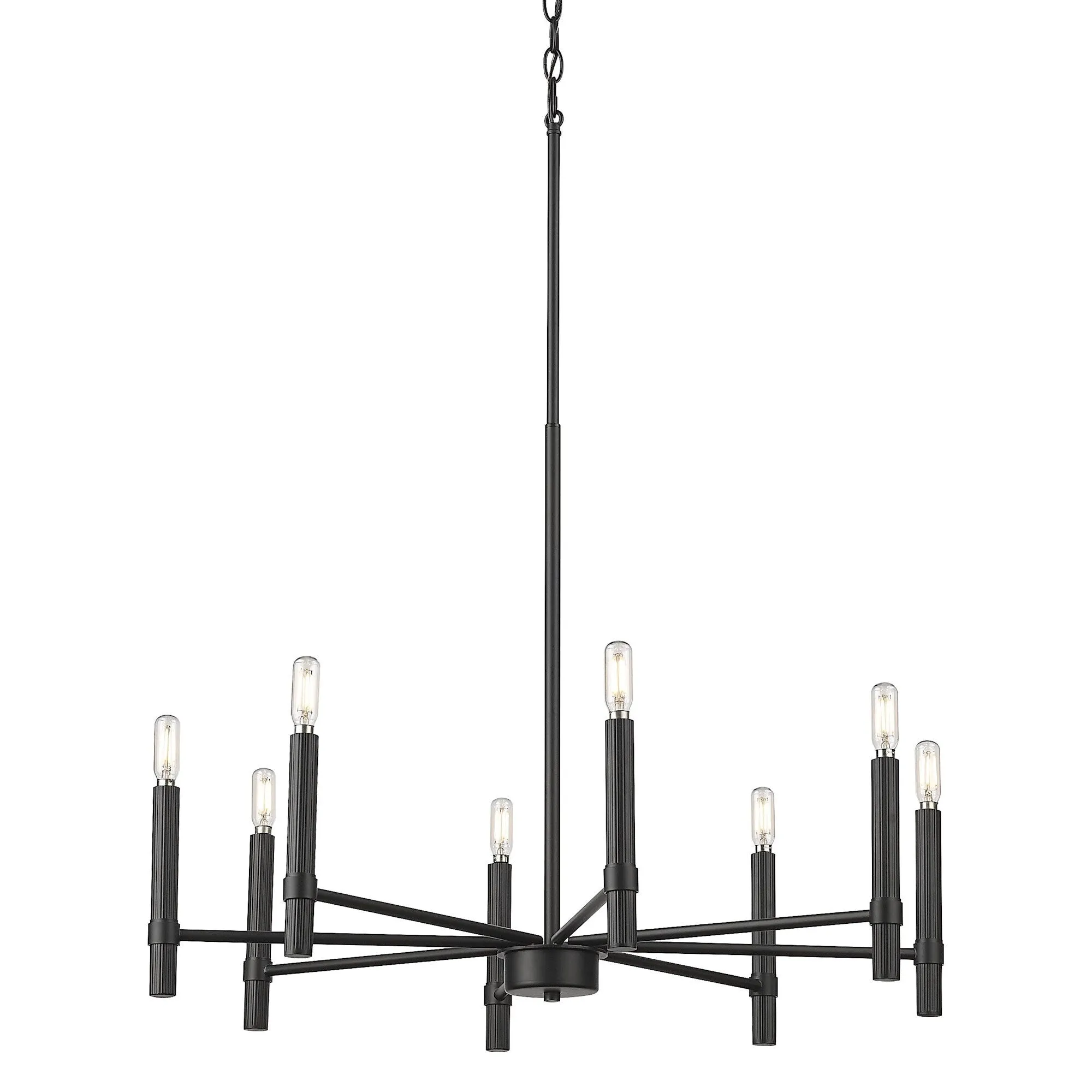 Millennium Lighting 25708 Skyva 8 Light 31 Wide Pillar Candle Style