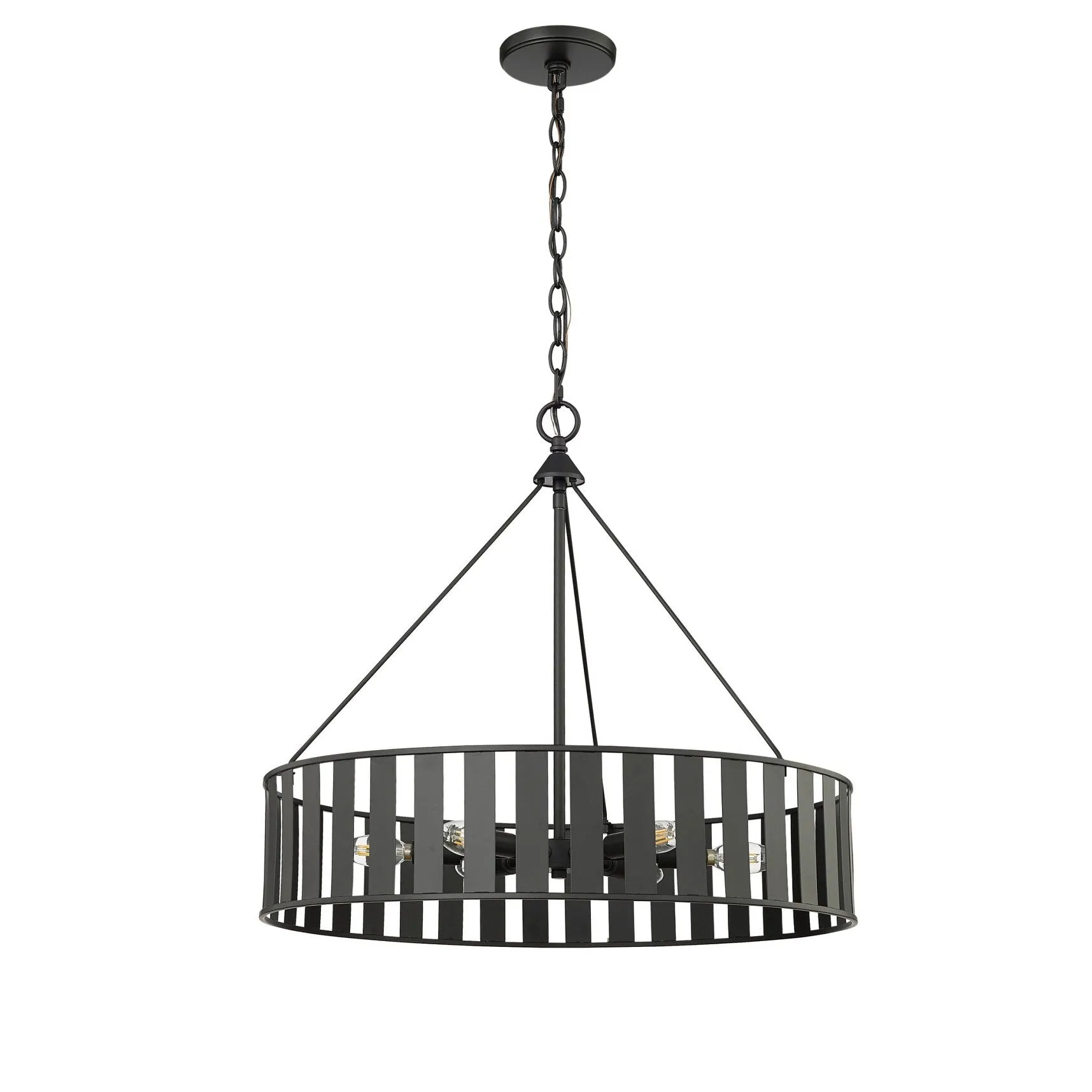 Millennium Lighting 27006 Stella 6 Light 24 Wide Drum Chandelier