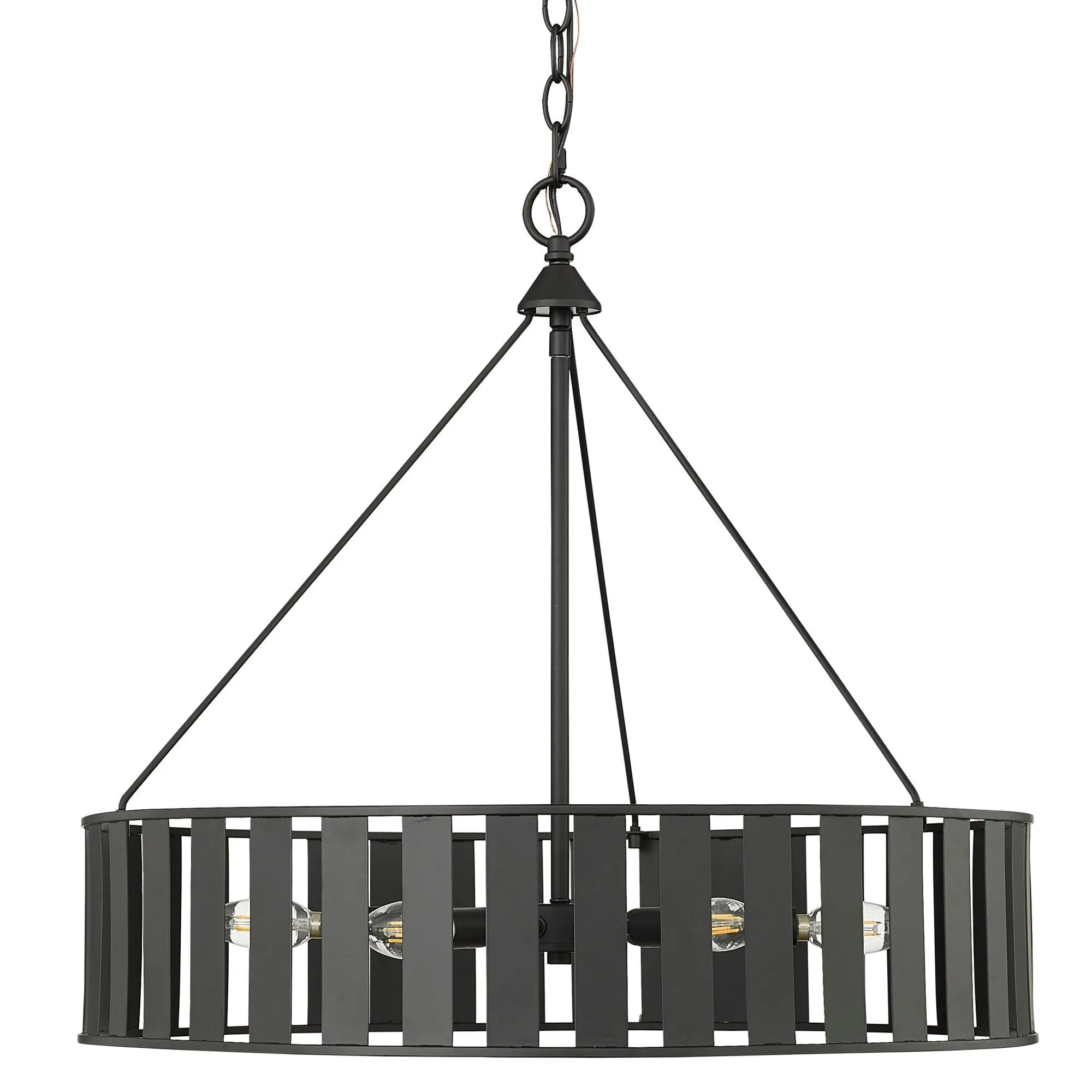 Millennium Lighting 27006 Stella 6 Light 24 Wide Drum Chandelier