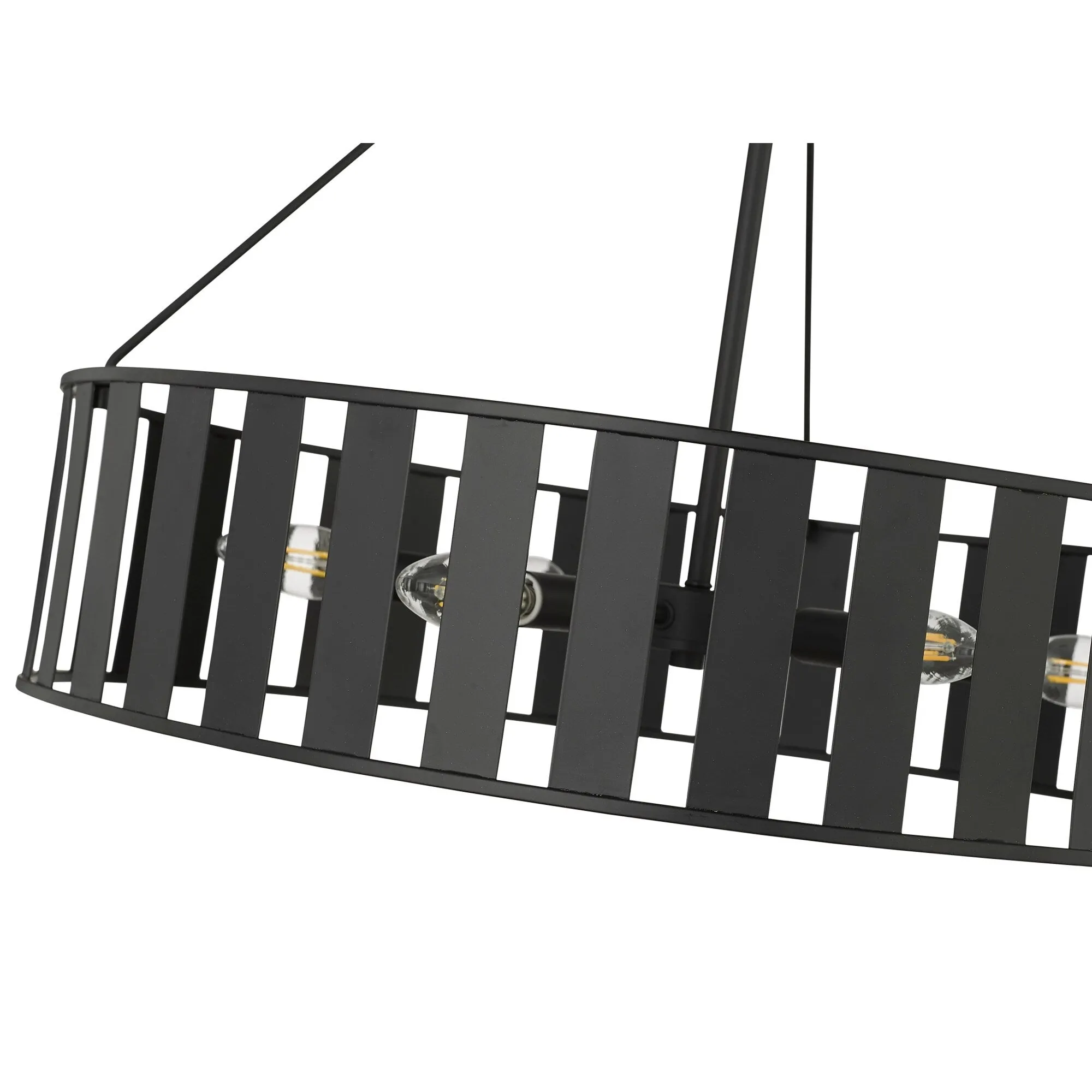 Millennium Lighting 27006 Stella 6 Light 24 Wide Drum Chandelier