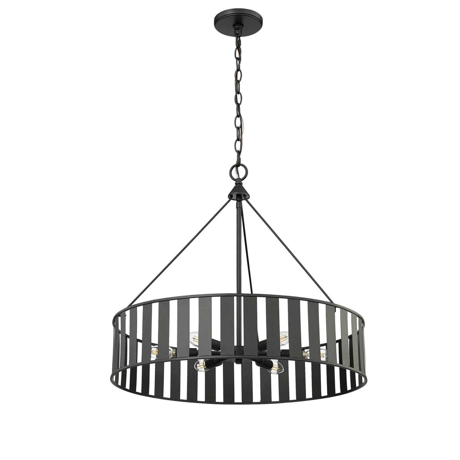 Millennium Lighting 27006 Stella 6 Light 24 Wide Drum Chandelier