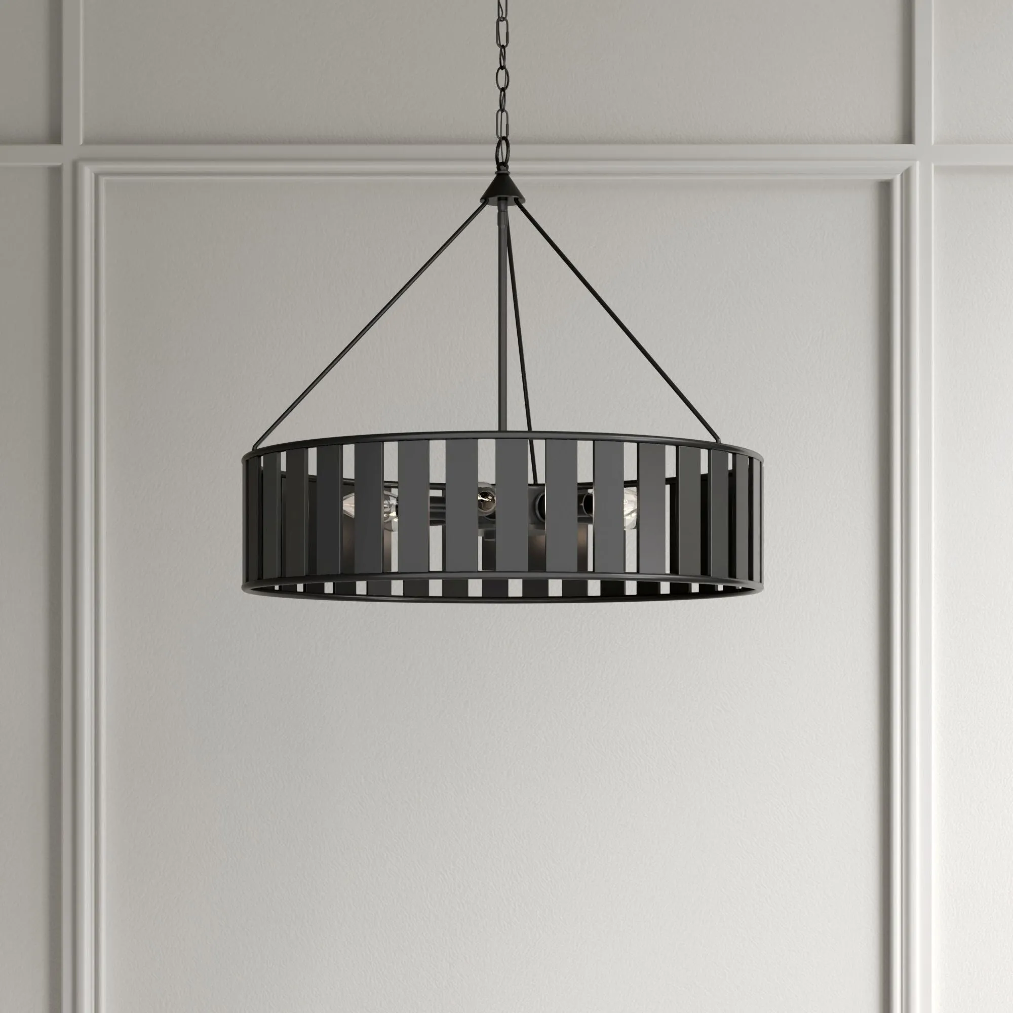 Millennium Lighting 27006 Stella 6 Light 24 Wide Drum Chandelier