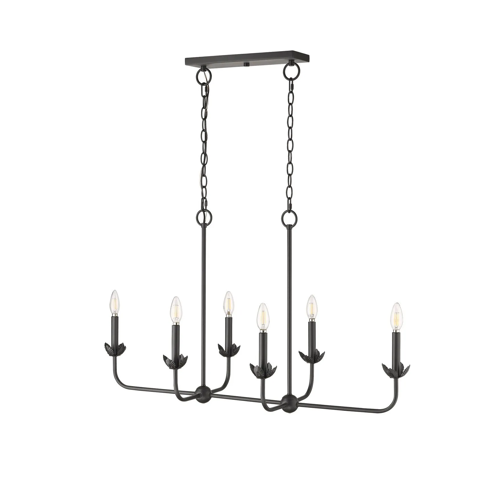 Millennium Lighting 29806 Freesia 6 Light 36 Wide Taper Candle Style