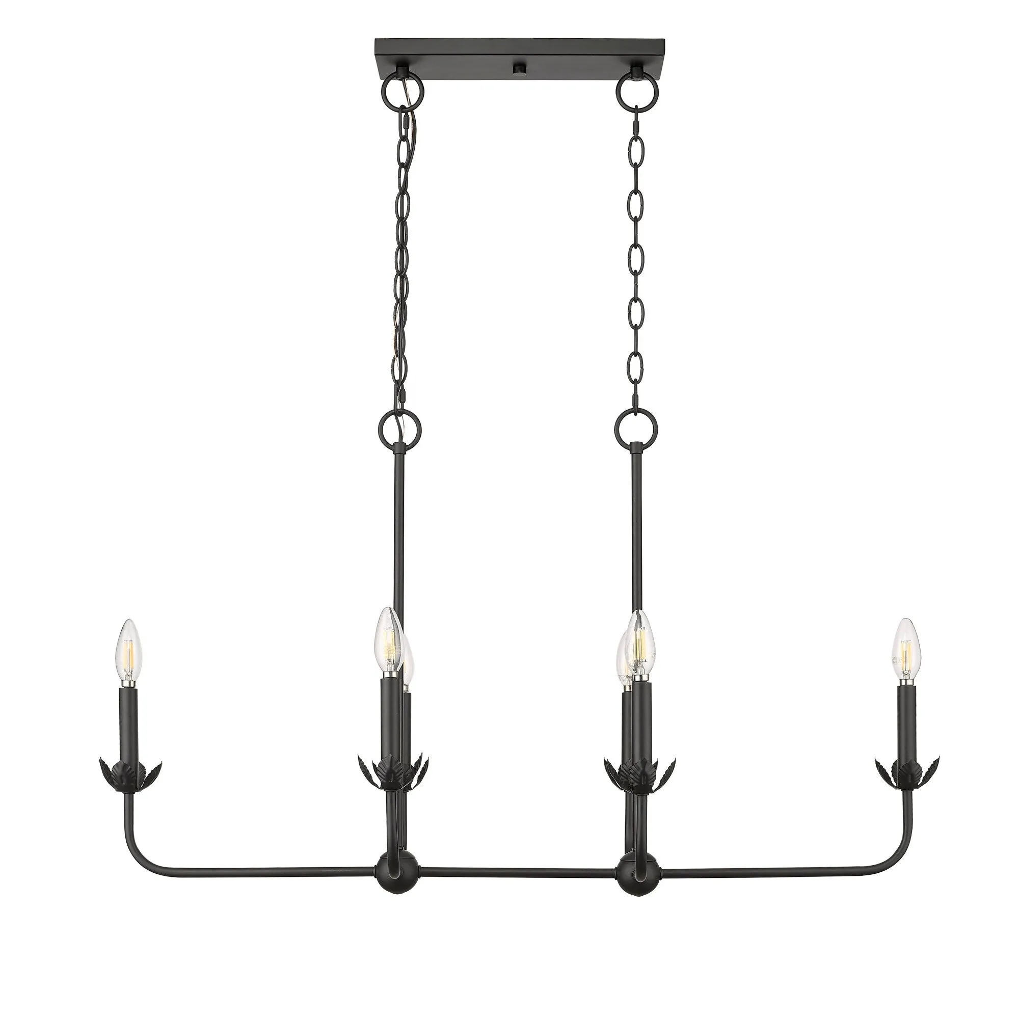 Millennium Lighting 29806 Freesia 6 Light 36 Wide Taper Candle Style