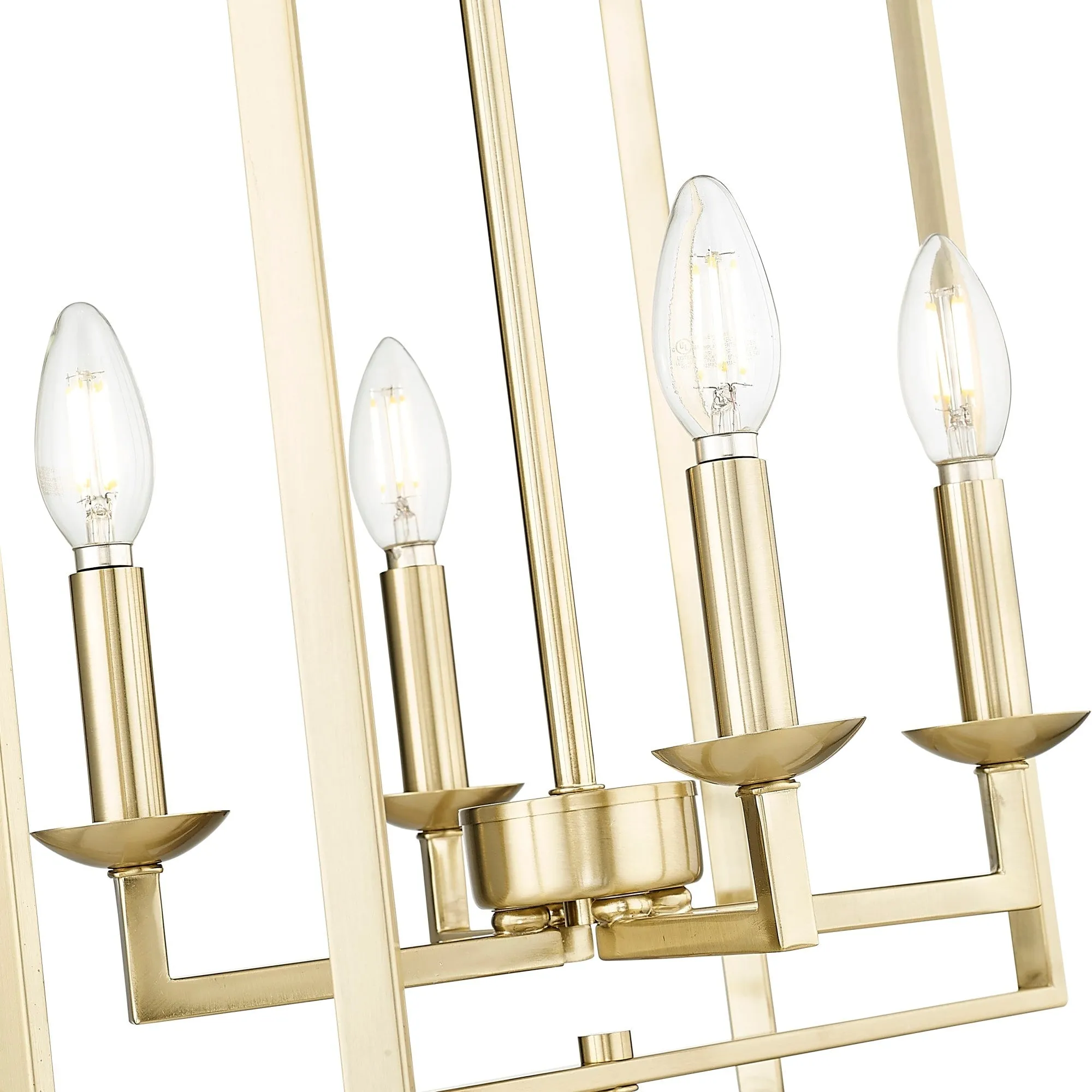 Millennium Lighting 4 Light 20 Wide Geometric Chandelier