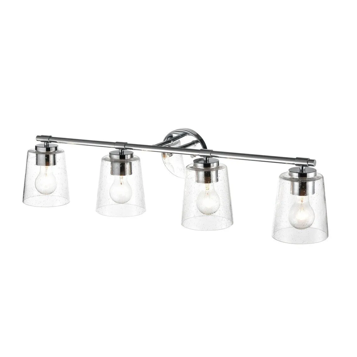 Millennium Lighting 4 Light 34 Wide Bathroom Vanity Light with Clear