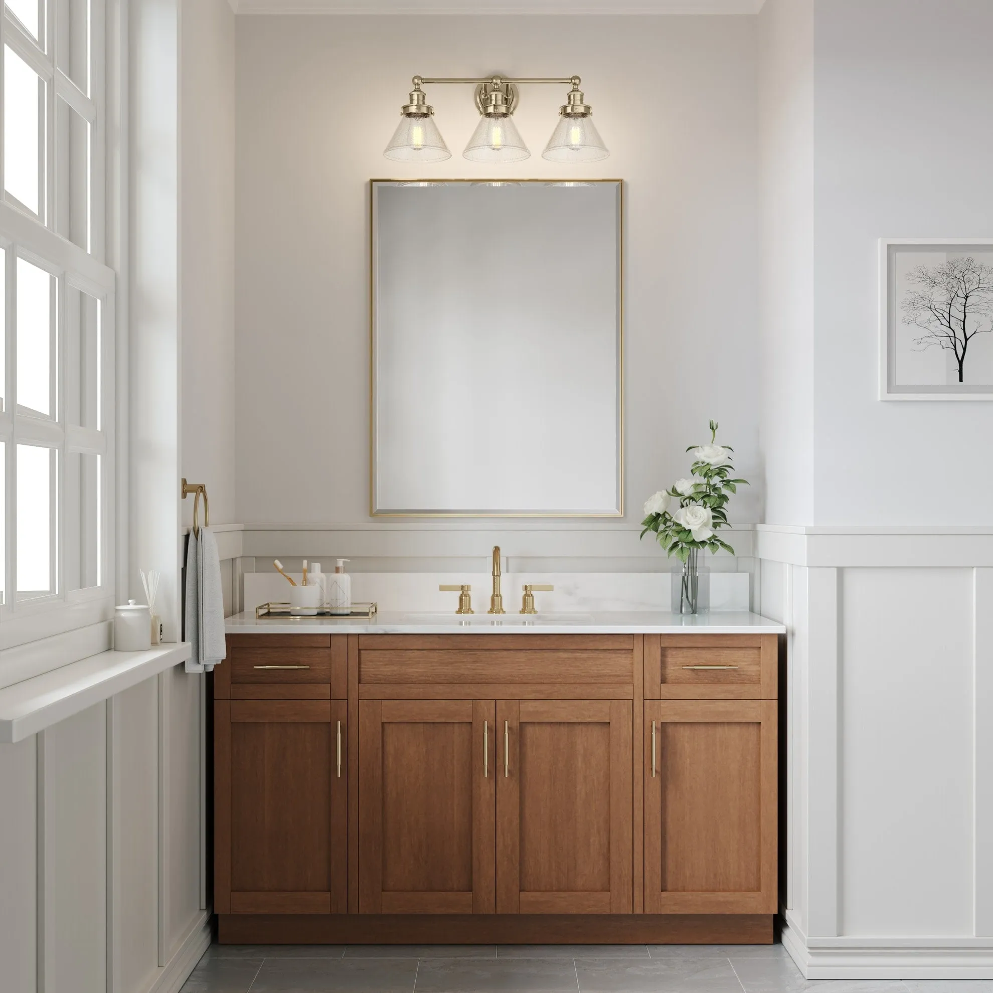 Millennium Lighting 4143 Eyden 3 Light 26 Wide Vanity Light