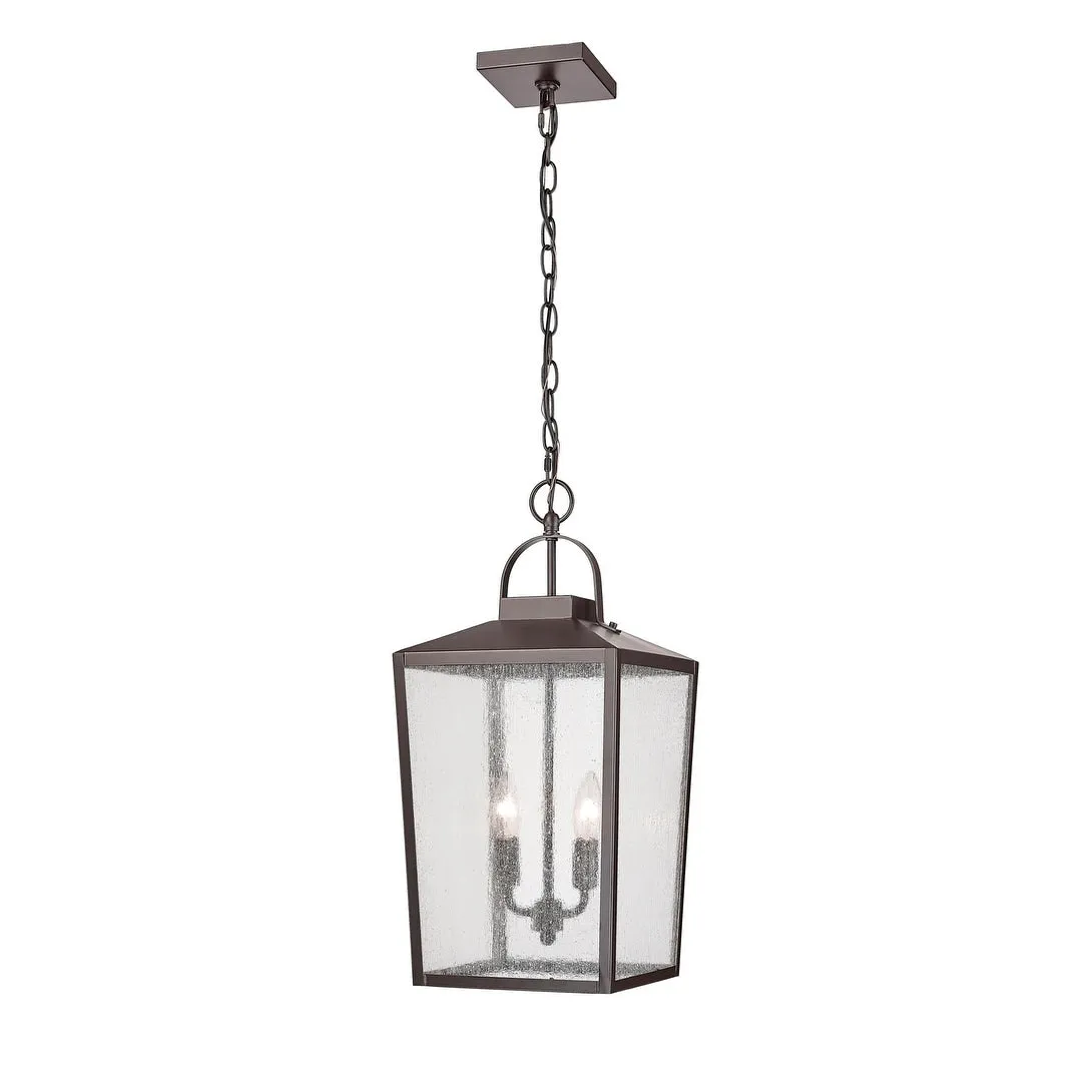 Millennium Lighting 42655 Devens 2 Light 10 Wide Outdoor Pendant