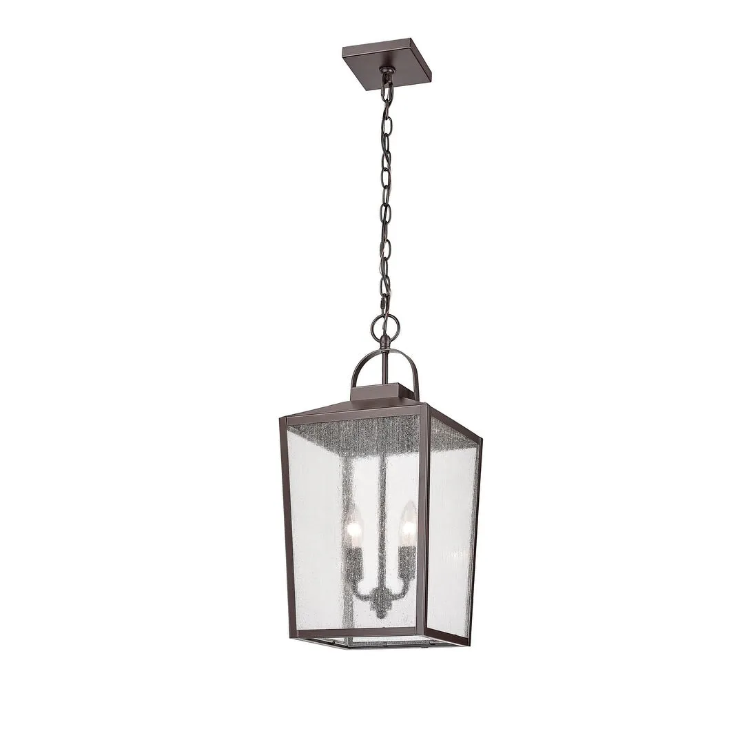 Millennium Lighting 42655 Devens 2 Light 10 Wide Outdoor Pendant