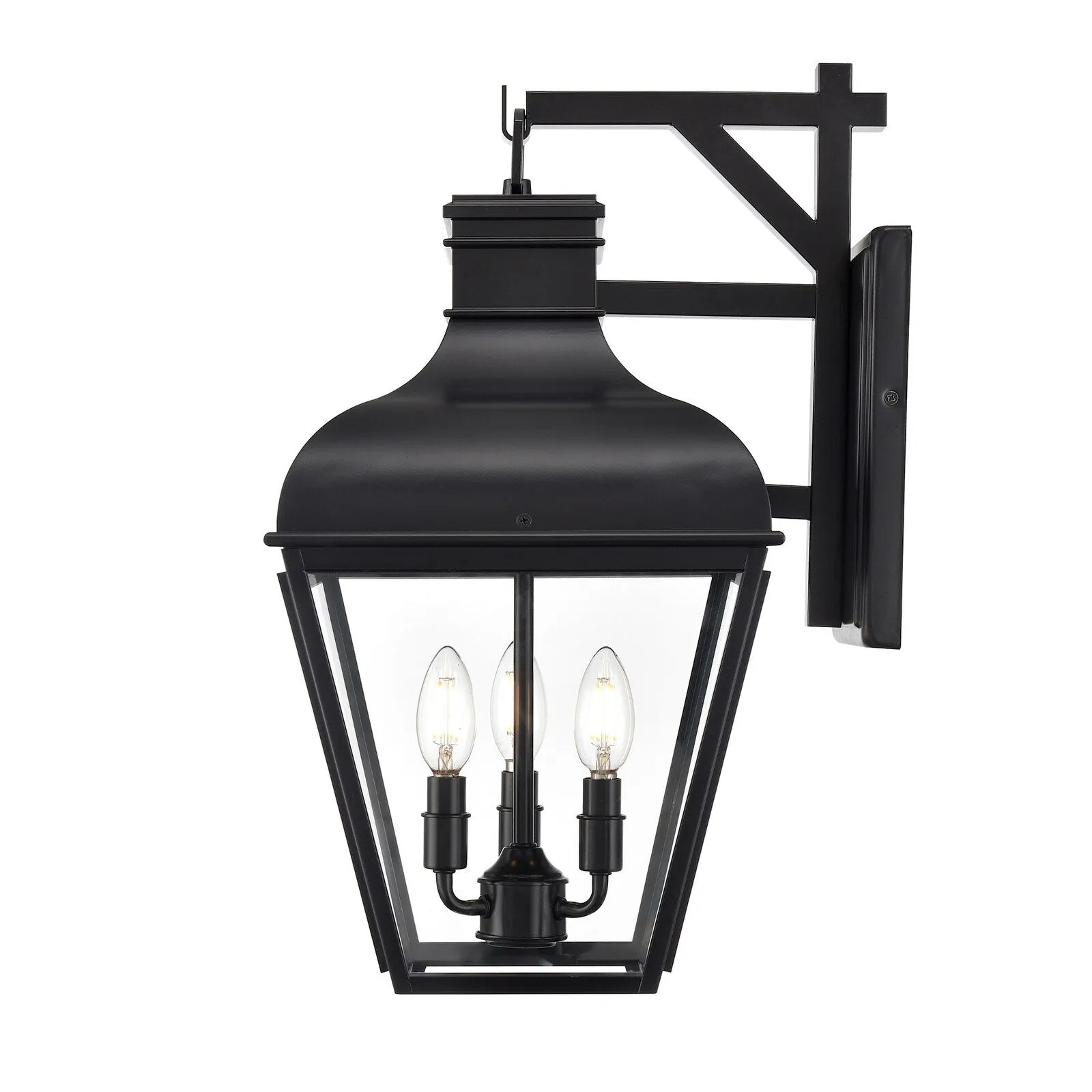 Millennium Lighting 43103 Edenton 3 Light 22 Tall Outdoor Wall Sconce