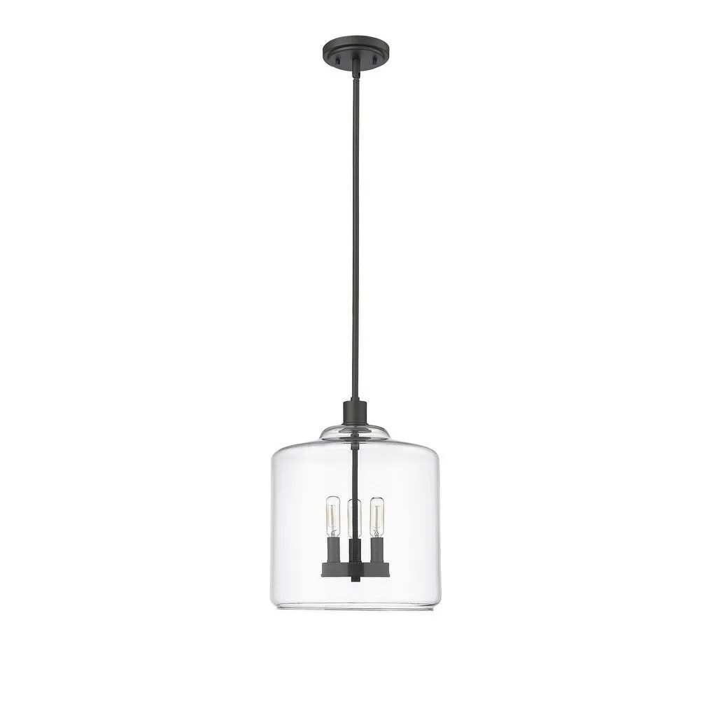 Millennium Lighting 46933 Asheville 3 Light 12 Wide Pendant