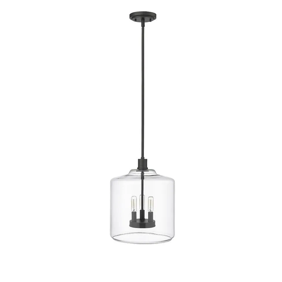 Millennium Lighting 46933 Asheville 3 Light 12 Wide Pendant