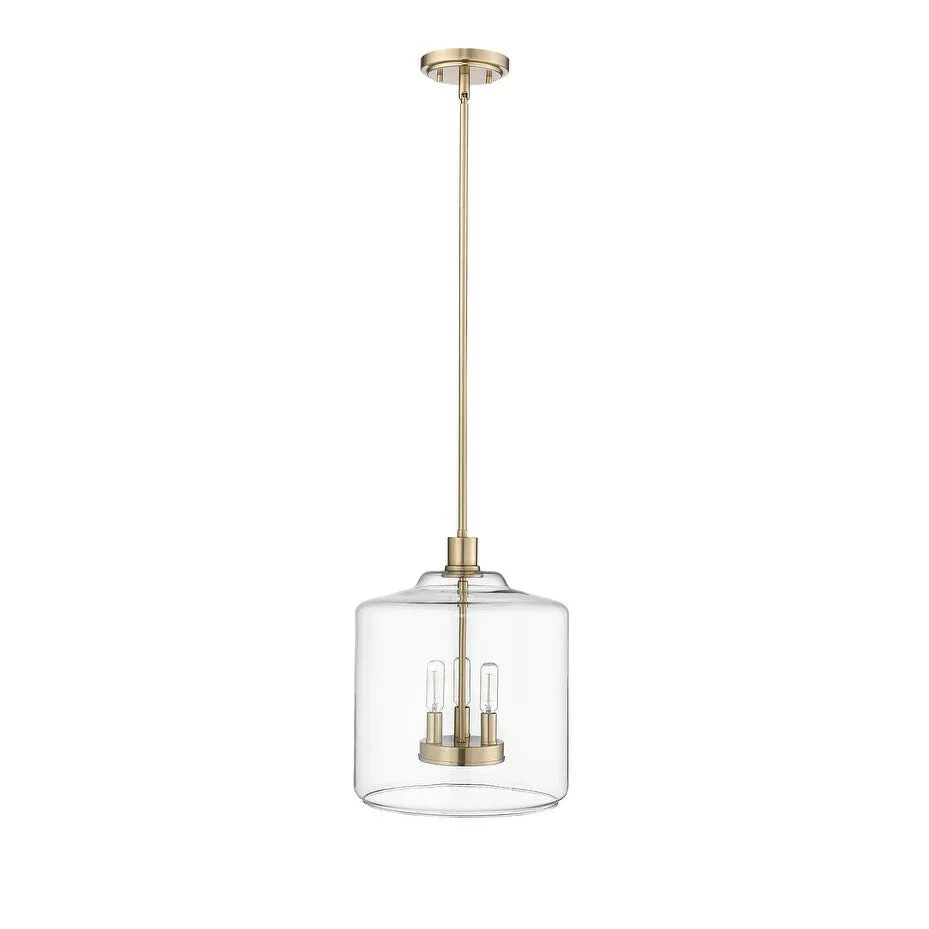 Millennium Lighting 46933 Asheville 3 Light 12 Wide Pendant