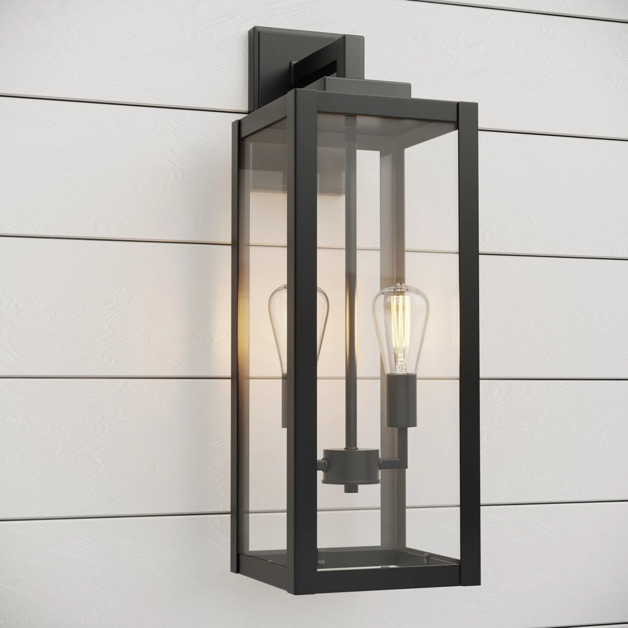 Millennium Lighting 60092 Atless 2 Light 24 Tall Outdoor Wall Sconce
