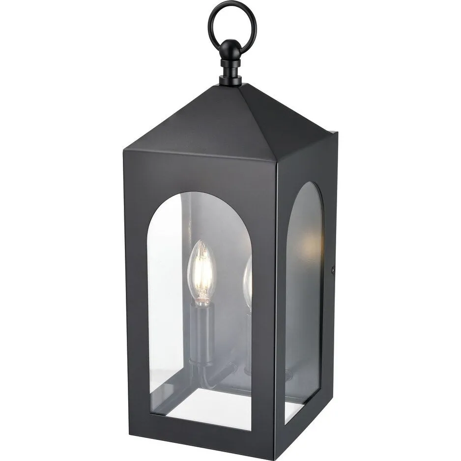 Millennium Lighting 7802 Bratton 2 Light 19 Tall Outdoor Wall Sconce