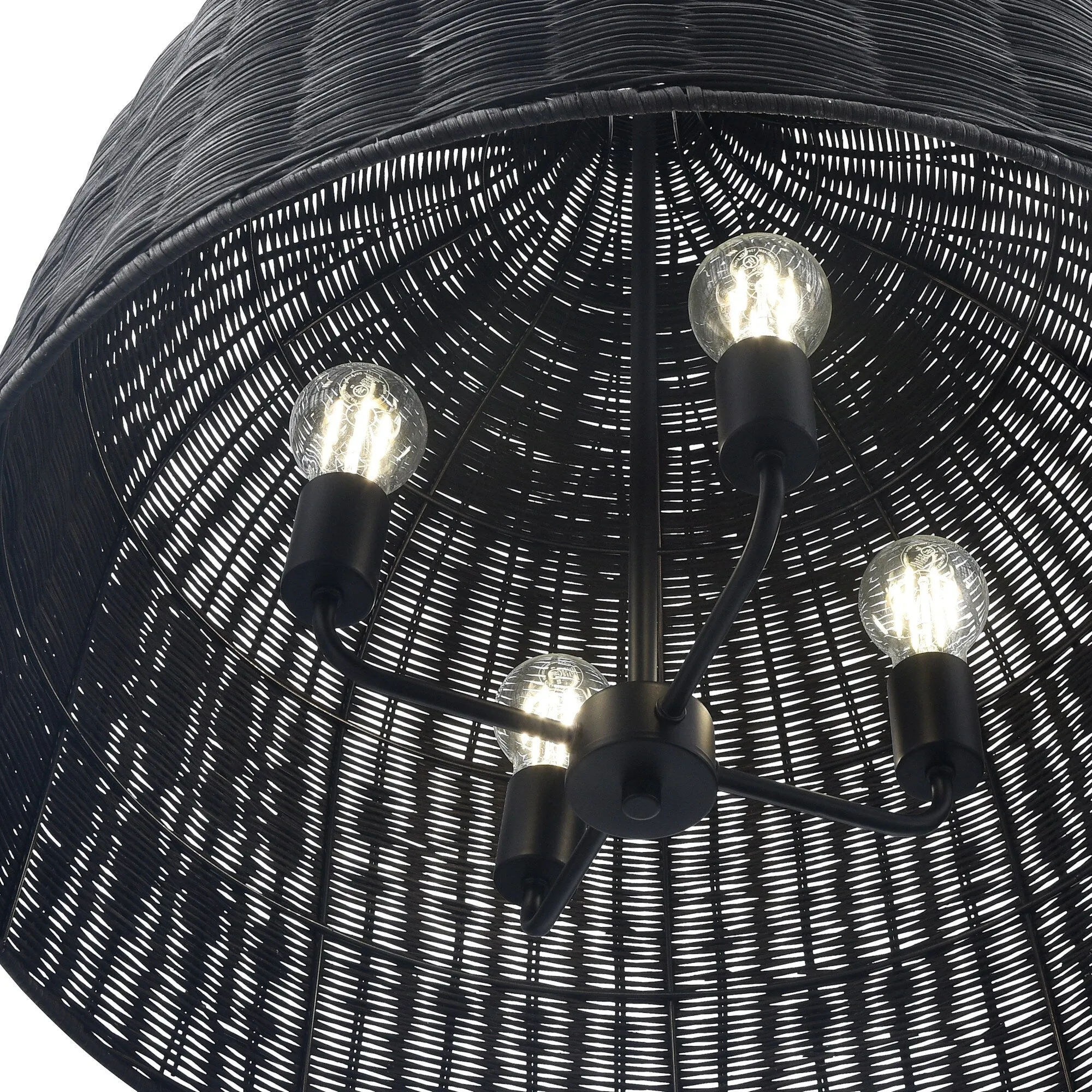 Millennium Lighting 9027 Elise 4 Light 25 Wide Pendant