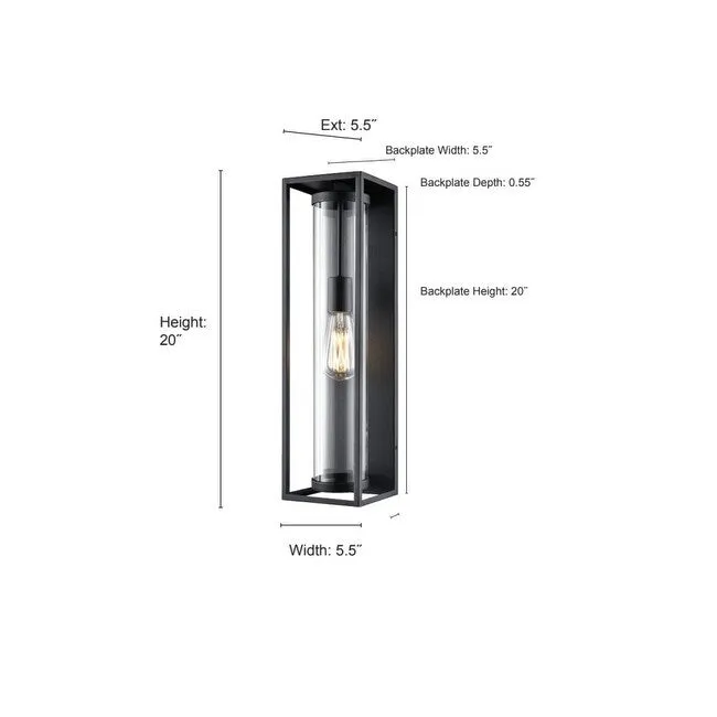 Millennium Lighting 91631 Caleb 24 Tall Outdoor Wall Sconce