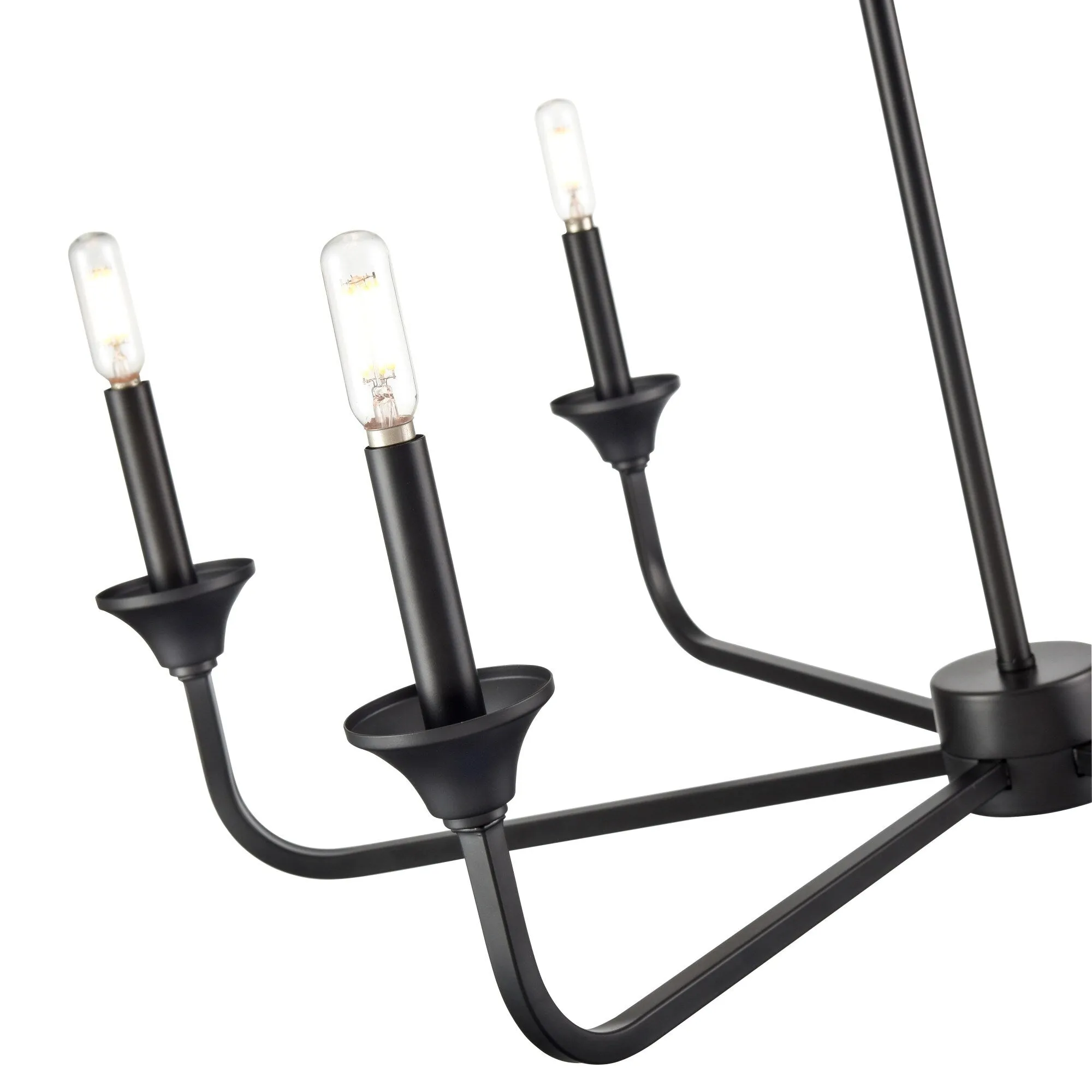 Millennium Lighting 97326 Herring 6 Light 32 Wide Taper Candle Style