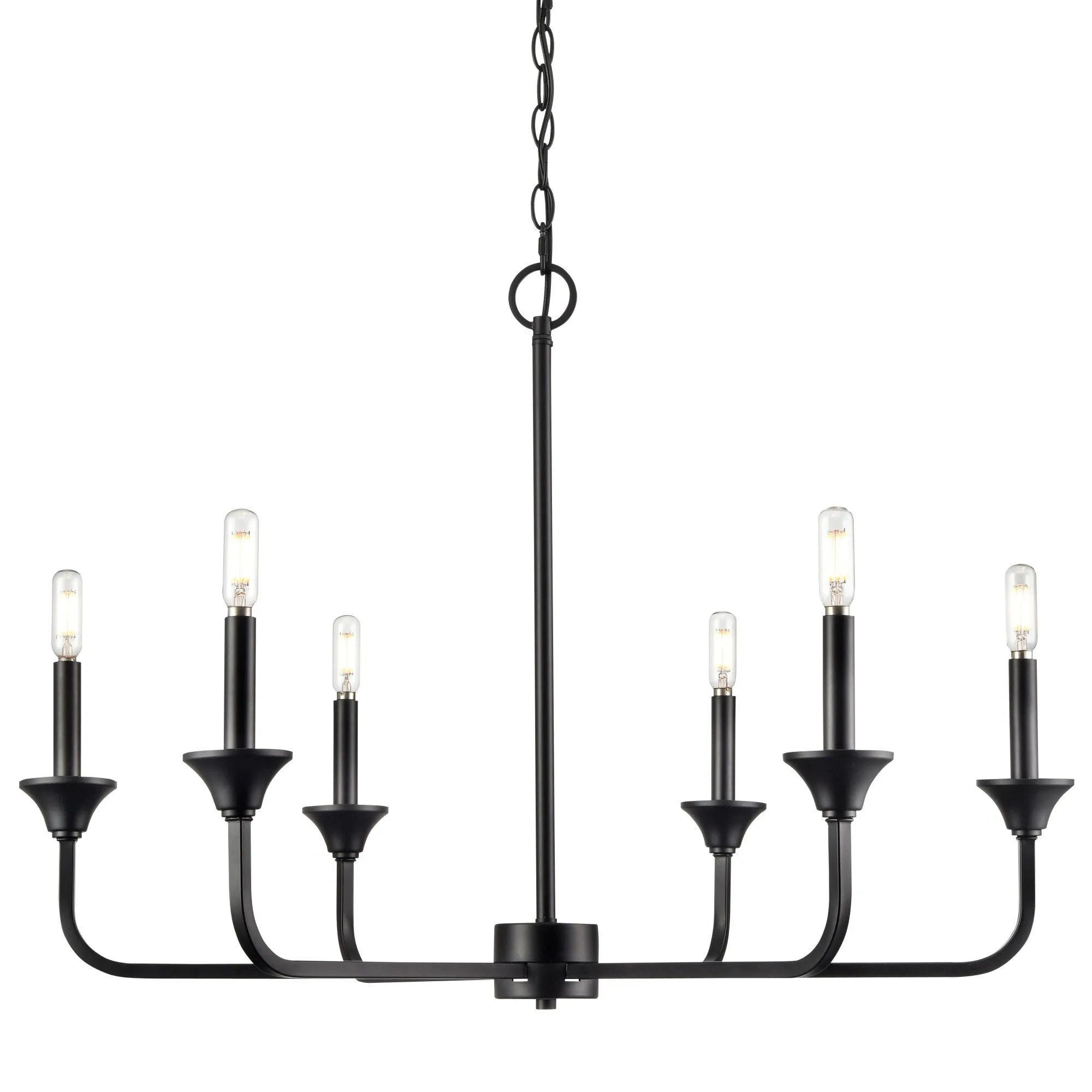 Millennium Lighting 97326 Herring 6 Light 32 Wide Taper Candle Style