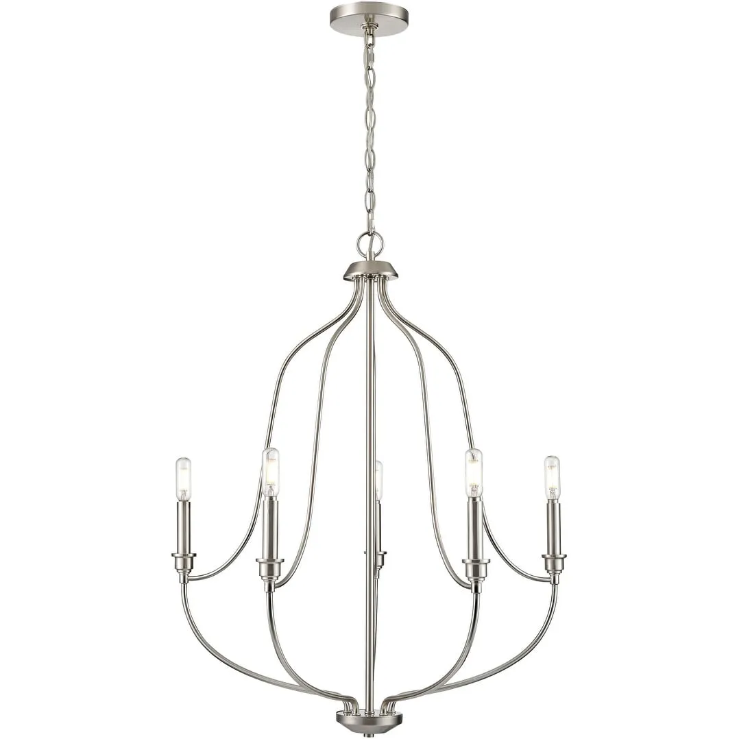 Millennium Lighting 98005 Senoia 5 Light 25 Wide Pillar Candle Style