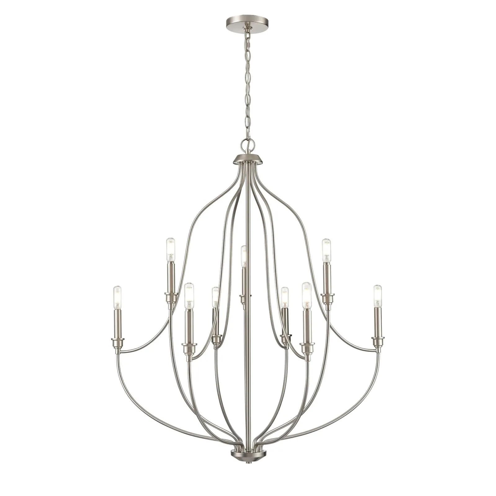 Millennium Lighting 98009 Senoia 9 Light 33 Wide Pillar Candle Style