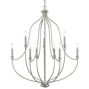 Millennium Lighting 98009 Senoia 9 Light 33 Wide Pillar Candle Style