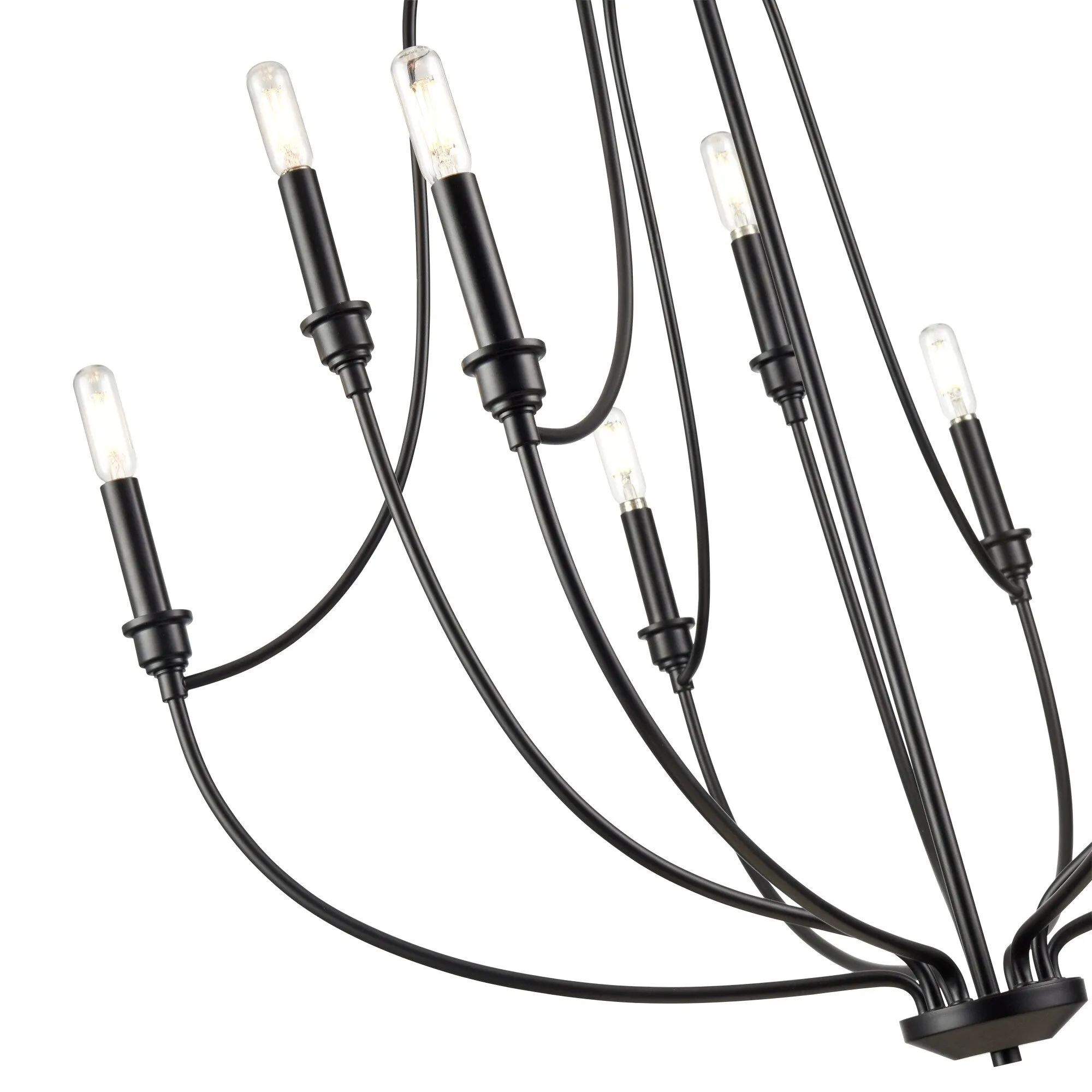 Millennium Lighting 98009 Senoia 9 Light 33 Wide Pillar Candle Style