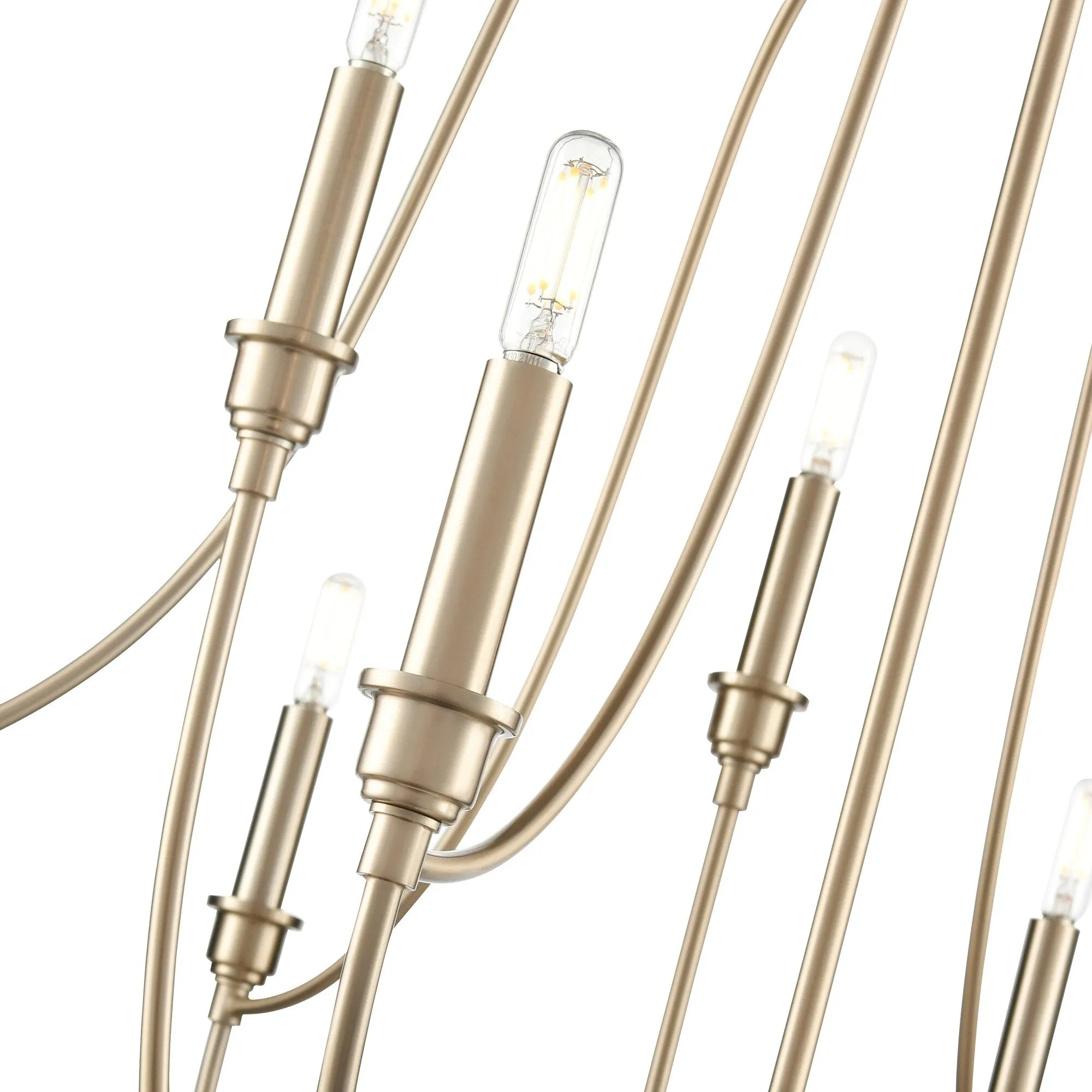 Millennium Lighting 98009 Senoia 9 Light 33 Wide Pillar Candle Style
