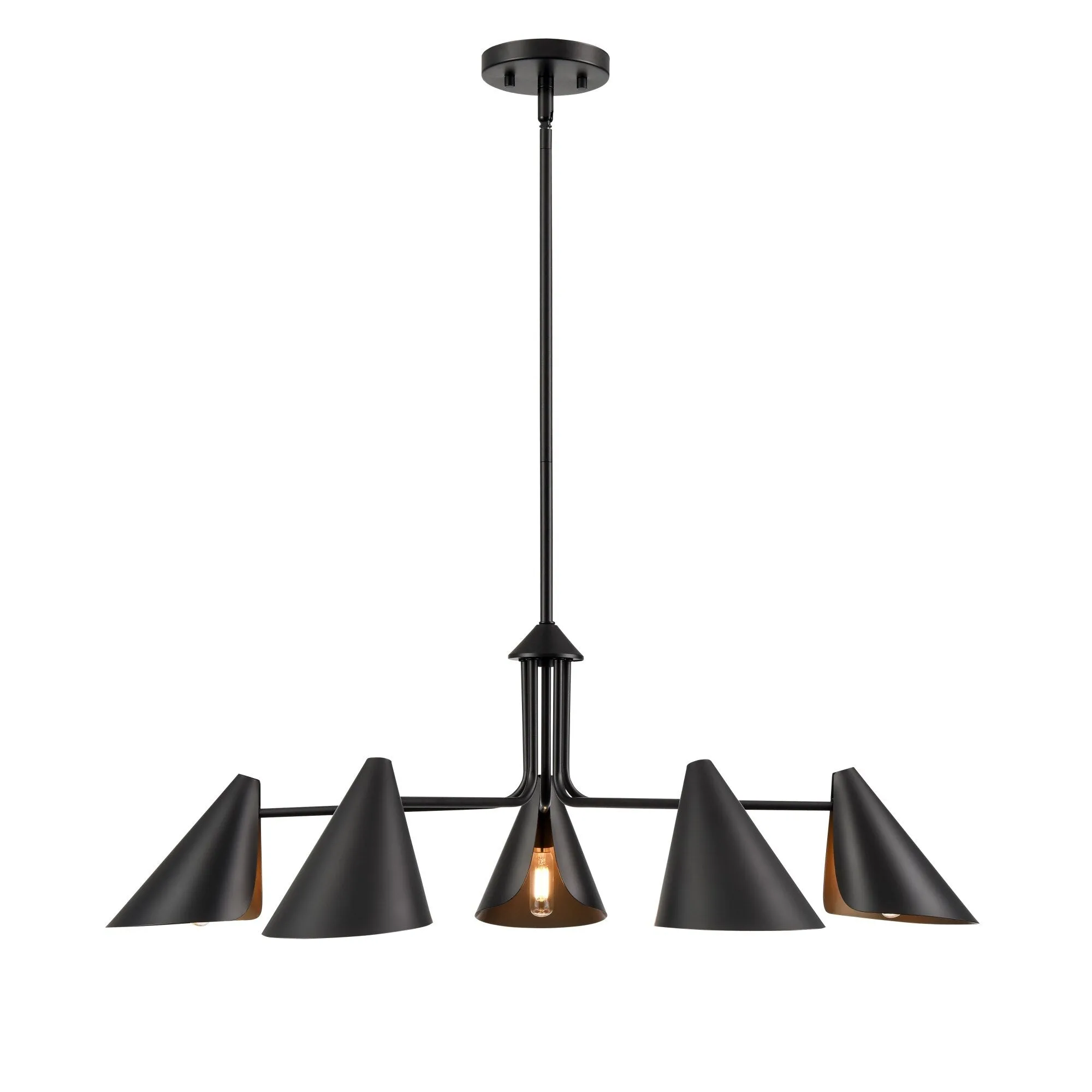 Millennium Lighting 99005 Warhol 5 Light 34 Wide Chandelier